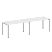 Стол-станция METALL SYSTEM на 2 раб.места на П-образном м/к БП.СМ-2.3 2800*720*750